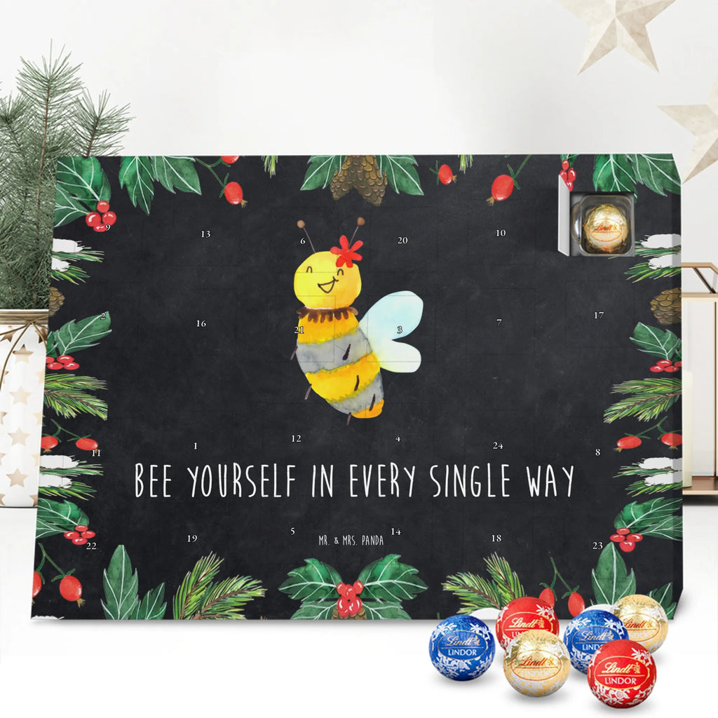 Chocolate advent calendar bee flower bumblebee, wasp