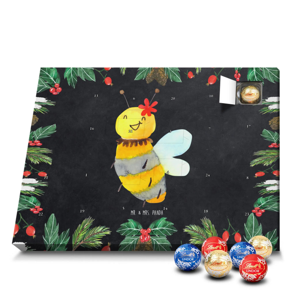 Chocolate advent calendar bee flower bumblebee, wasp