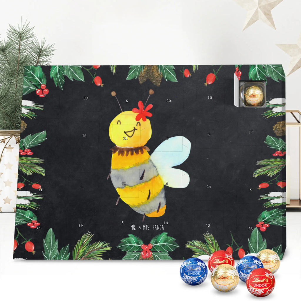 Chocolate advent calendar bee flower bumblebee, wasp