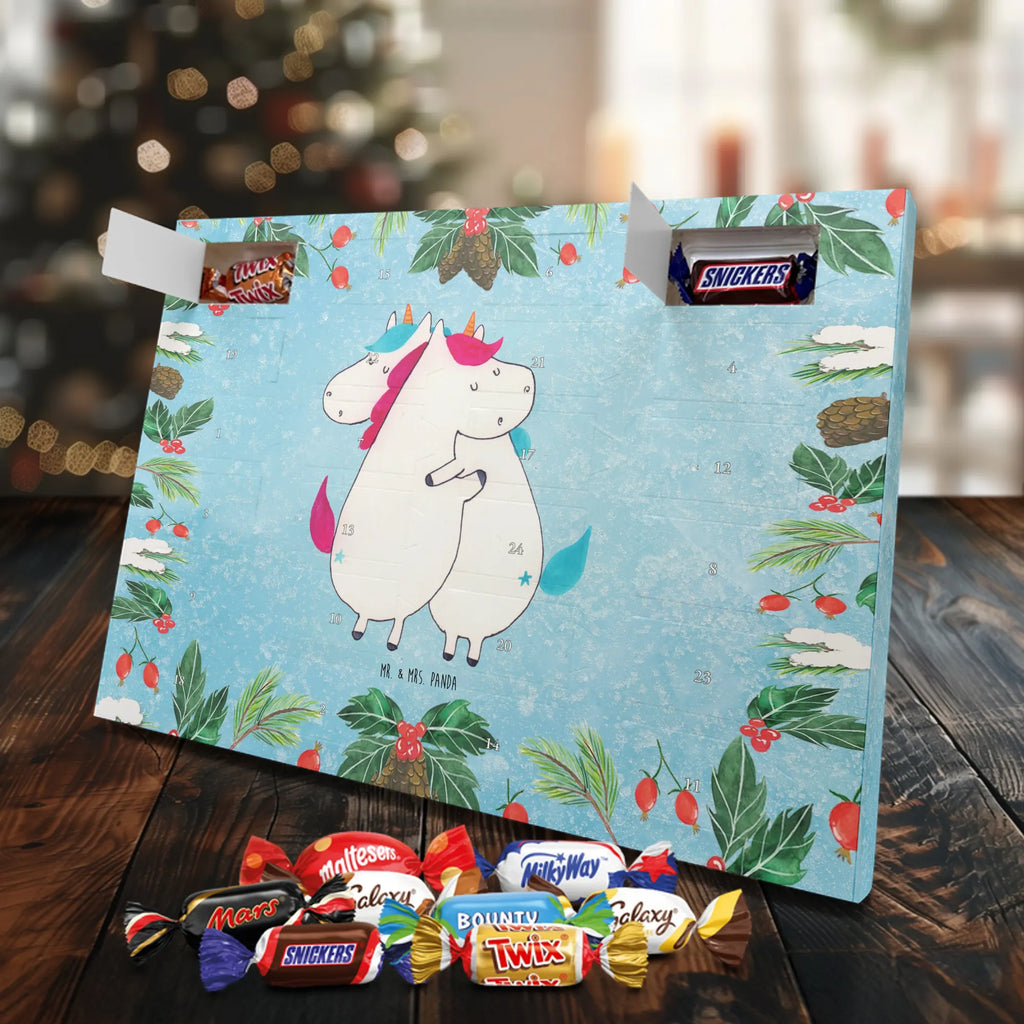 Chocolate advent calendar unicorns Embrace Siblings, Sisters, Girlfriends