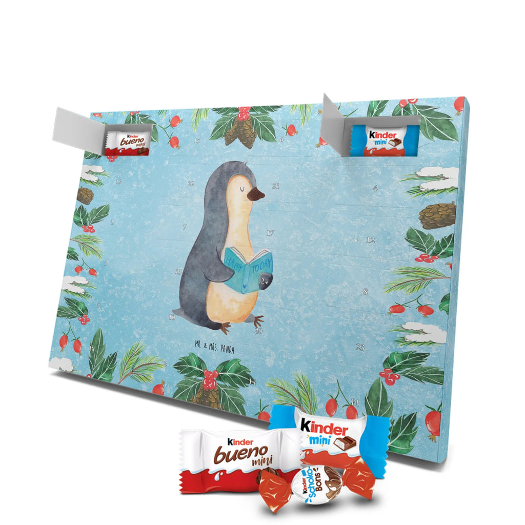 Chocolate advent calendar Penguin A book North Pole, Penguins, penguins, leisure, book, vacation, reading, doing nothing, holidays, lazing around, bookworm