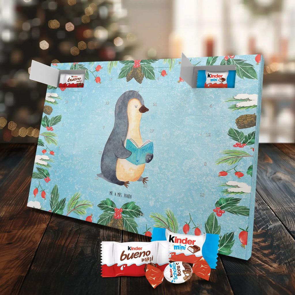 Chocolate advent calendar Penguin A book North Pole, Penguins, penguins, leisure, book, vacation, reading, doing nothing, holidays, lazing around, bookworm