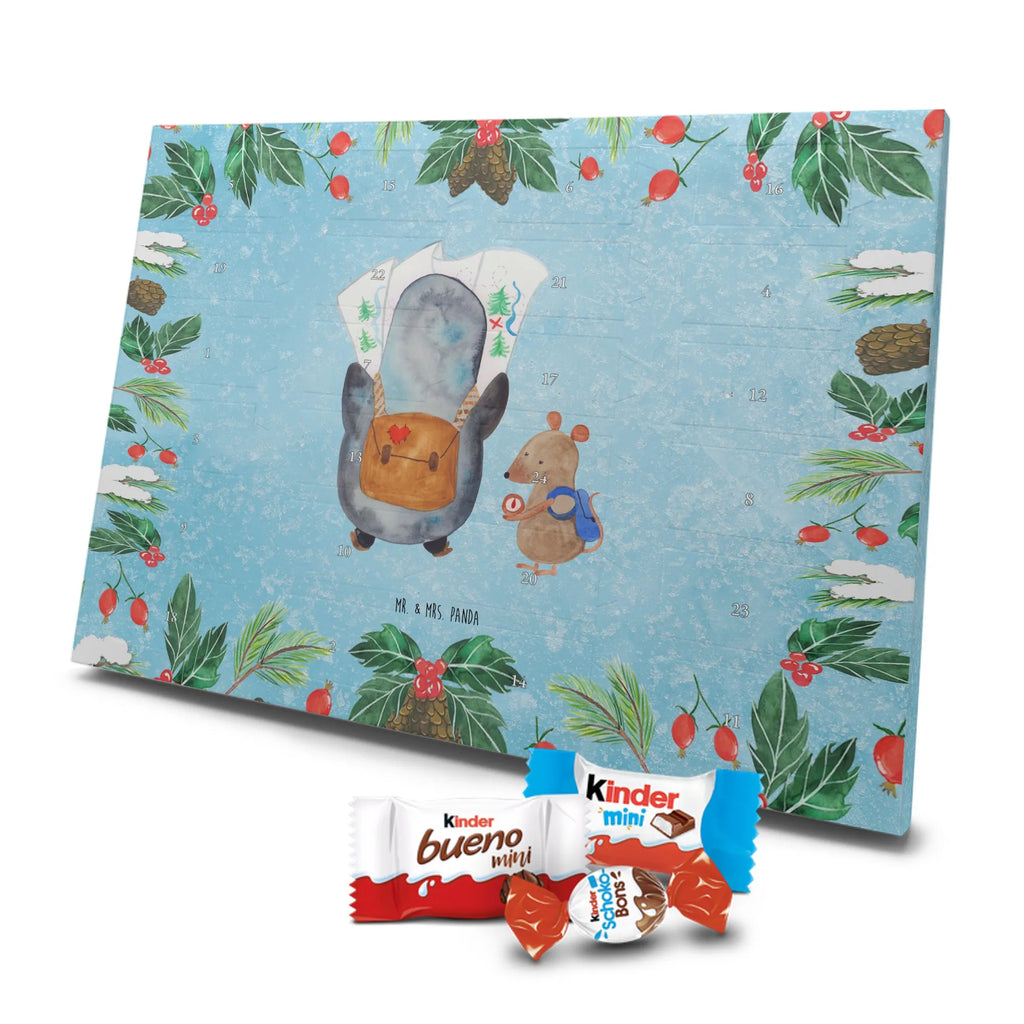 Chocolate advent calendar Penguin & Mouse Hiker North Pole, Penguins, penguins, hiking, road trip, excursion, adventurer, adventure