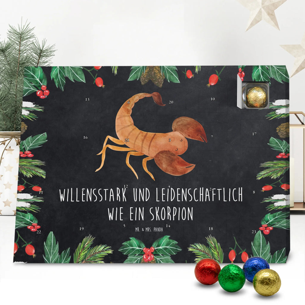 Chocolate advent calendar Star sign Scorpio date of birth, month of birth, constellations, birthdays, astrology, birthday october, scorpion gift, scorpion star sign, scorpions, gift october, birthday november, gift november