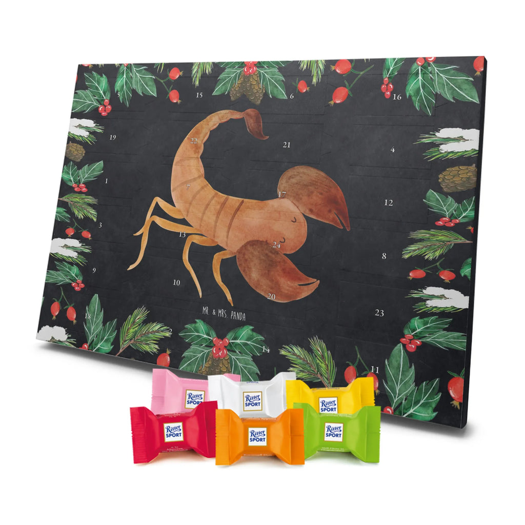 Chocolate advent calendar Star sign Scorpio date of birth, month of birth, constellations, birthdays, astrology, birthday october, scorpion gift, scorpion star sign, scorpions, gift october, birthday november, gift november