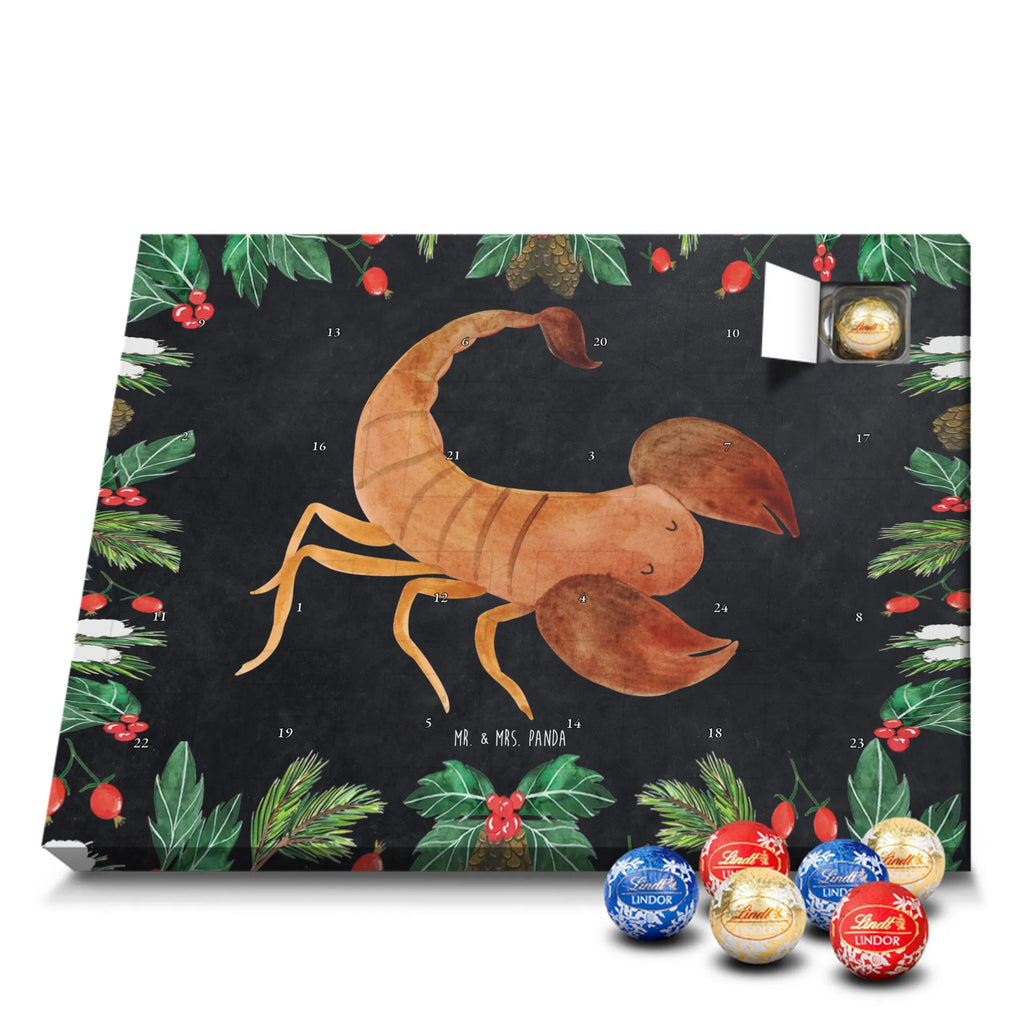 Chocolate advent calendar Star sign Scorpio date of birth, month of birth, constellations, birthdays, astrology, birthday october, scorpion gift, scorpion star sign, scorpions, gift october, birthday november, gift november
