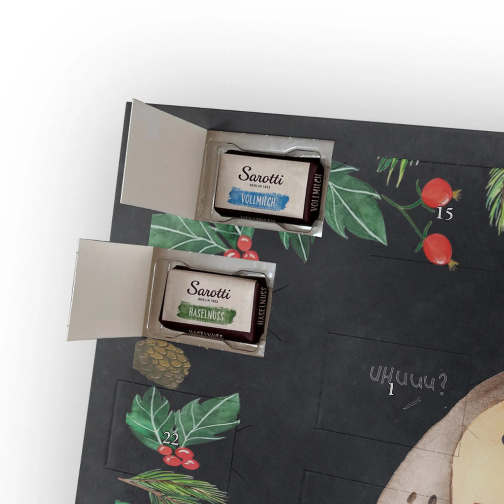 Chocolate advent calendar owls Love illustrated, nocturnal, romantic gift, gift ideas, birthday present, forest animal, bird, owl decor, Girlfriend gift, Pun funny, Owl decoration, Love saying, Wedding saying, Friend