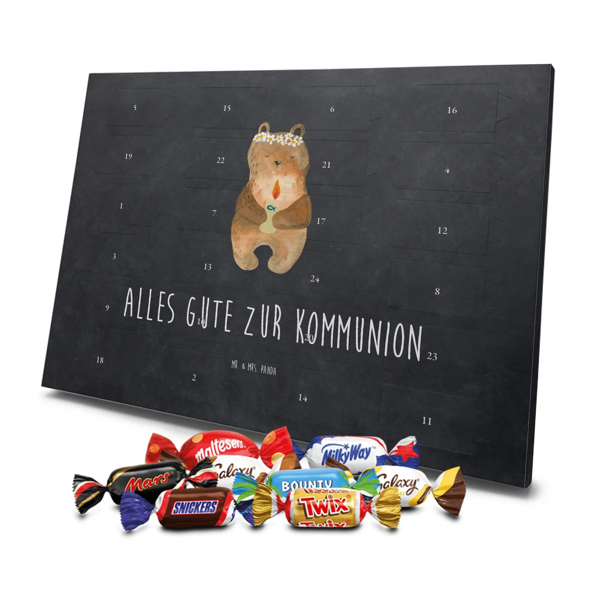 Chocolate advent calendar bear communion