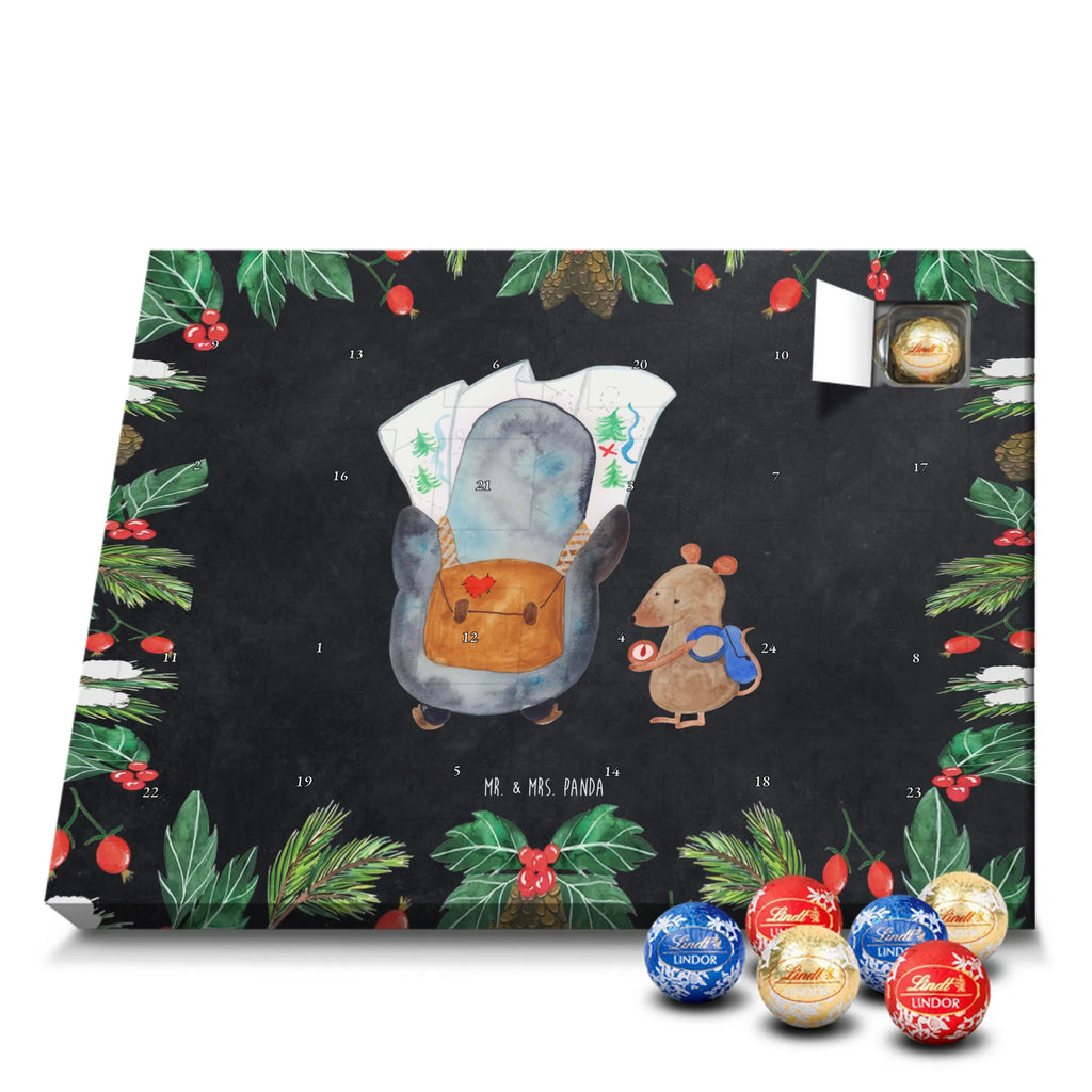 Chocolate advent calendar Penguin & Mouse Hiker North Pole, Penguins, penguins, hiking, road trip, excursion, adventurer, adventure