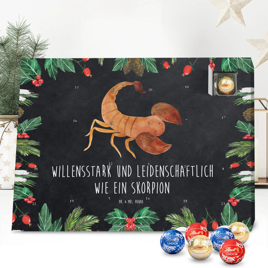 Chocolate advent calendar Star sign Scorpio date of birth, month of birth, constellations, birthdays, astrology, birthday october, scorpion gift, scorpion star sign, scorpions, gift october, birthday november, gift november