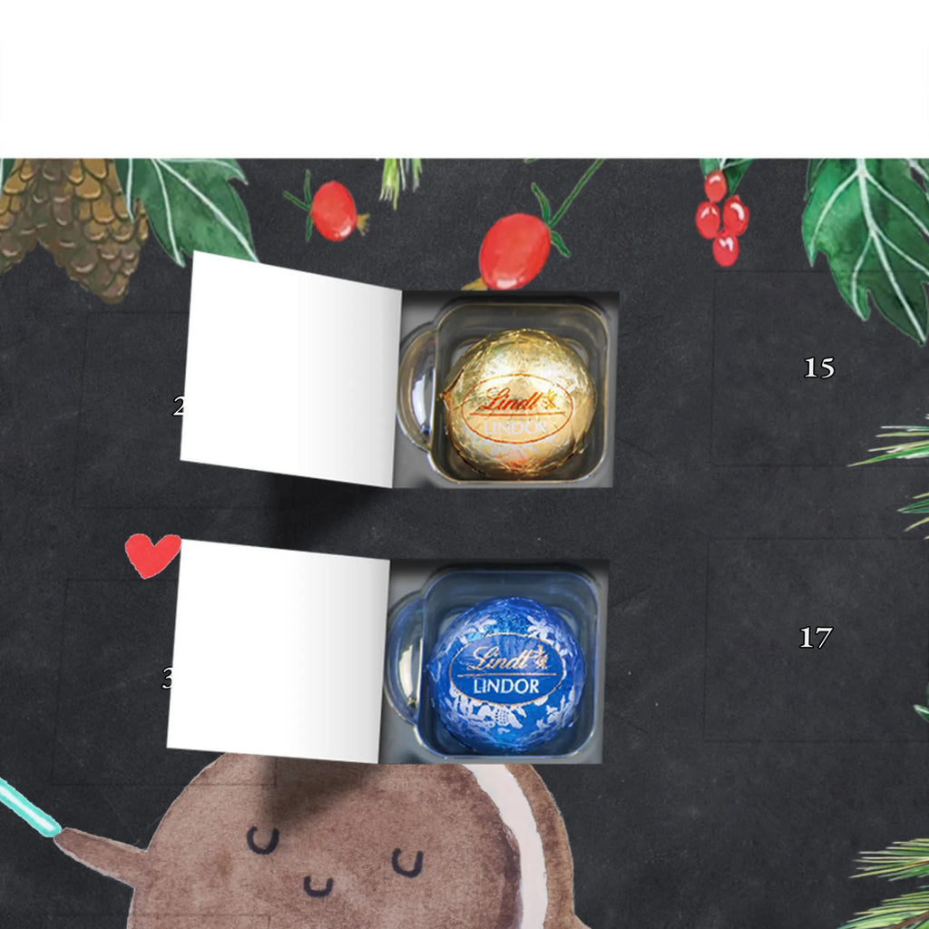 Chocolate advent calendar milk biscuit gift ideas, gifts, small animals, good mood, cute, funny sayings, cute animal motives, hand drawn, special gifts, card, animal lover, invitation breakfast, cookies, perfect couple, romantic, motif sweet, biscuit