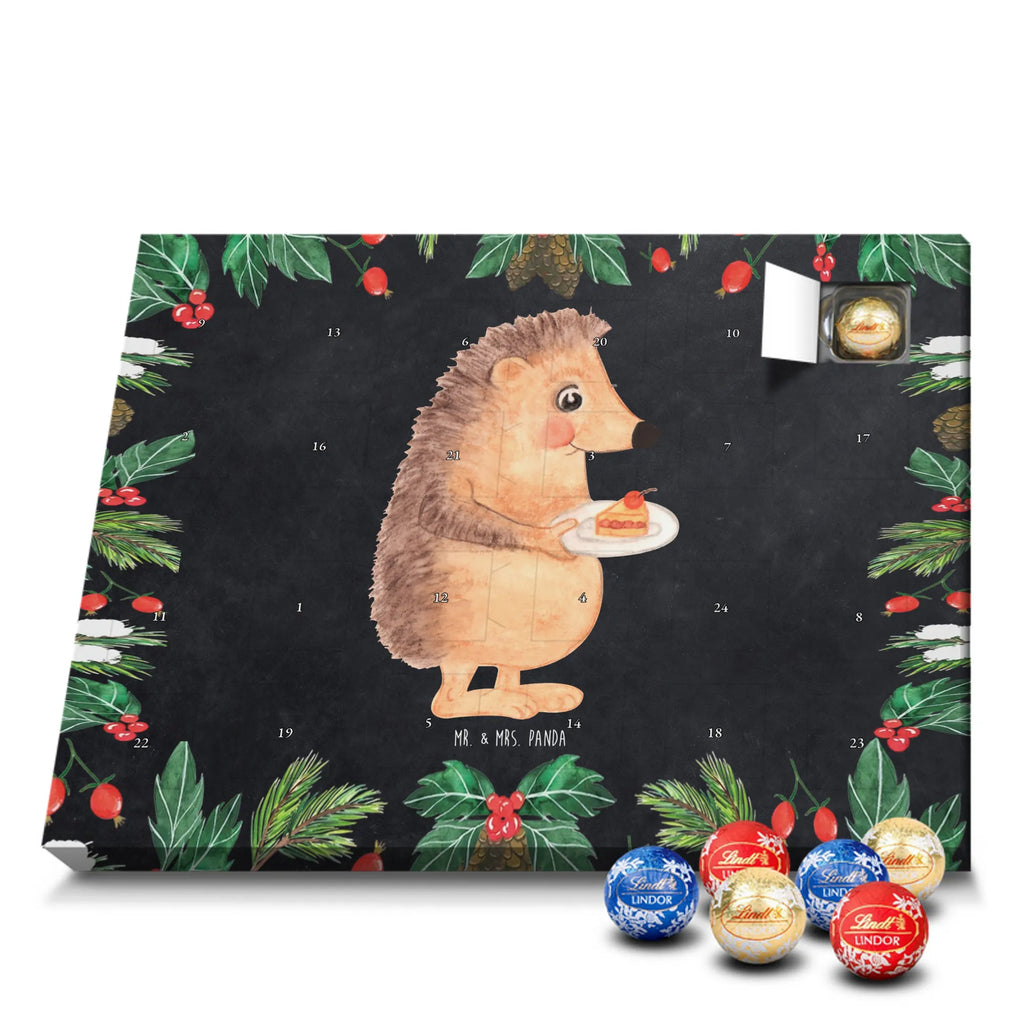 Chocolate advent calendar Hedgehog piece of cake gift ideas, gifts, small animals, good mood, cute, funny sayings, cute animal motives, hand drawn, special gifts, card, animal lover, birthday cake, invitation party, bake cake, food saying, baking gift, cake