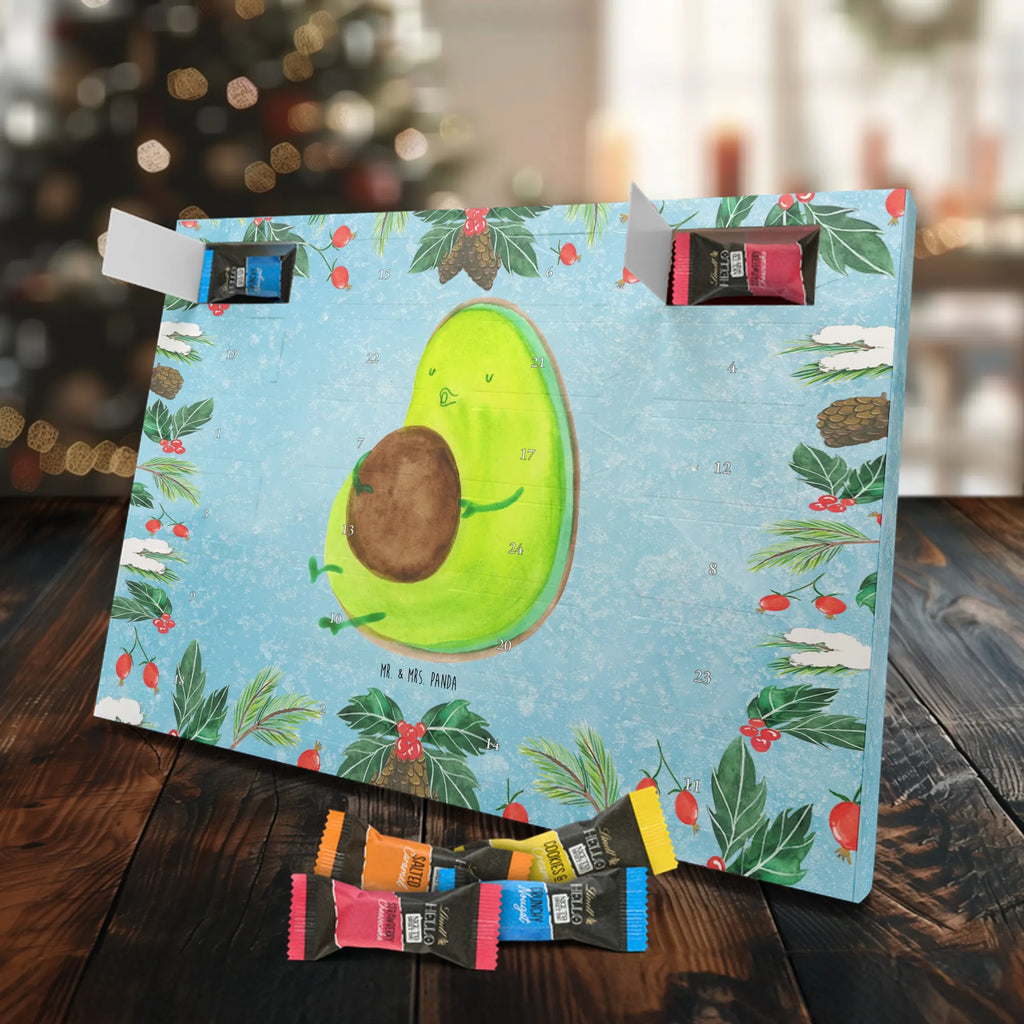 Chocolate advent calendar avocado Pipes vegetables, chubby, being fat, diet, losing weight, nutrition