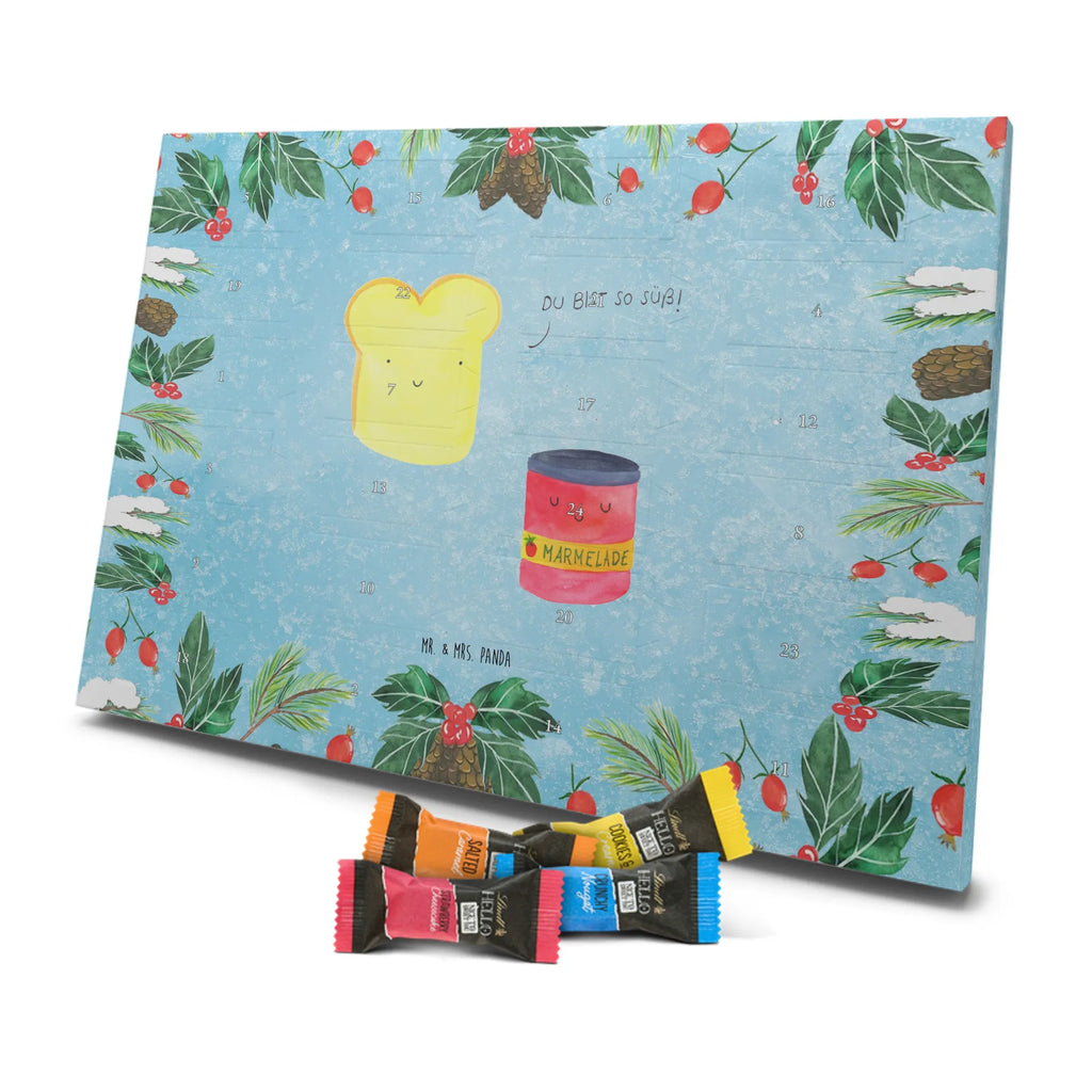 Chocolate advent calendar toast jam gift ideas, gifts, small animals, good mood, cute, funny sayings, cute animal motives, hand drawn, special gifts, card, animal lover, kitchen saying, kitchen decoration, cute postcard, breakfast invitation, jam, bread, sweet