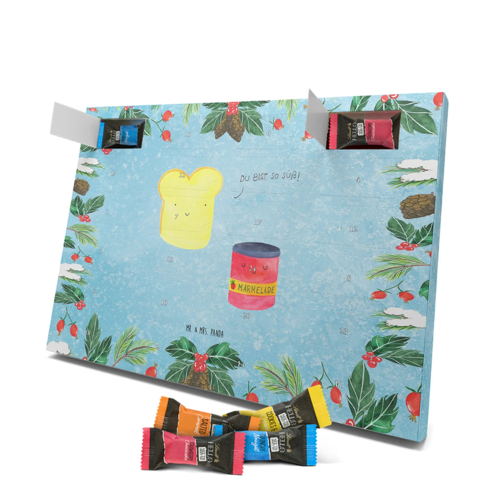 Chocolate advent calendar toast jam gift ideas, gifts, small animals, good mood, cute, funny sayings, cute animal motives, hand drawn, special gifts, card, animal lover, kitchen saying, kitchen decoration, cute postcard, breakfast invitation, jam, bread, sweet