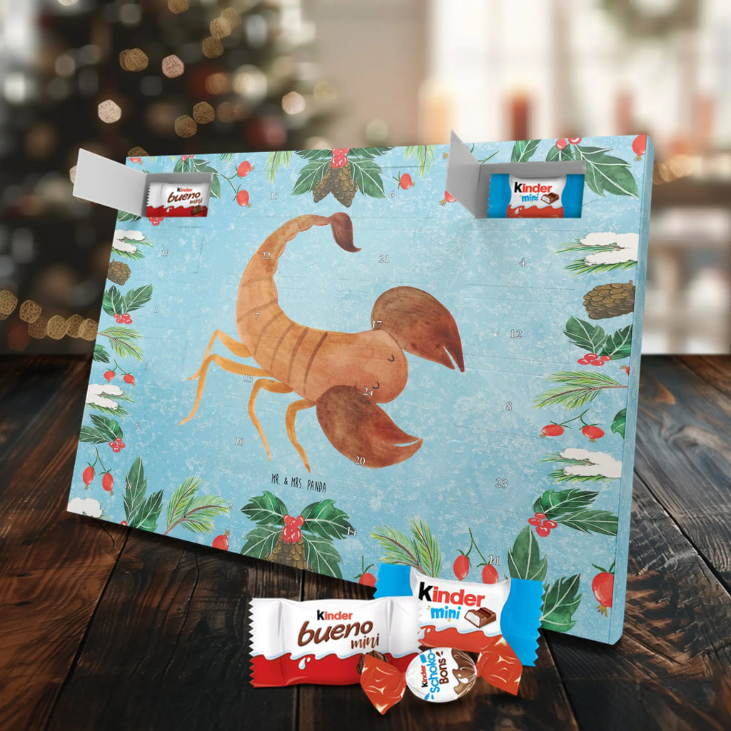 Chocolate advent calendar Star sign Scorpio date of birth, month of birth, constellations, birthdays, astrology, birthday october, scorpion gift, scorpion star sign, scorpions, gift october, birthday november, gift november