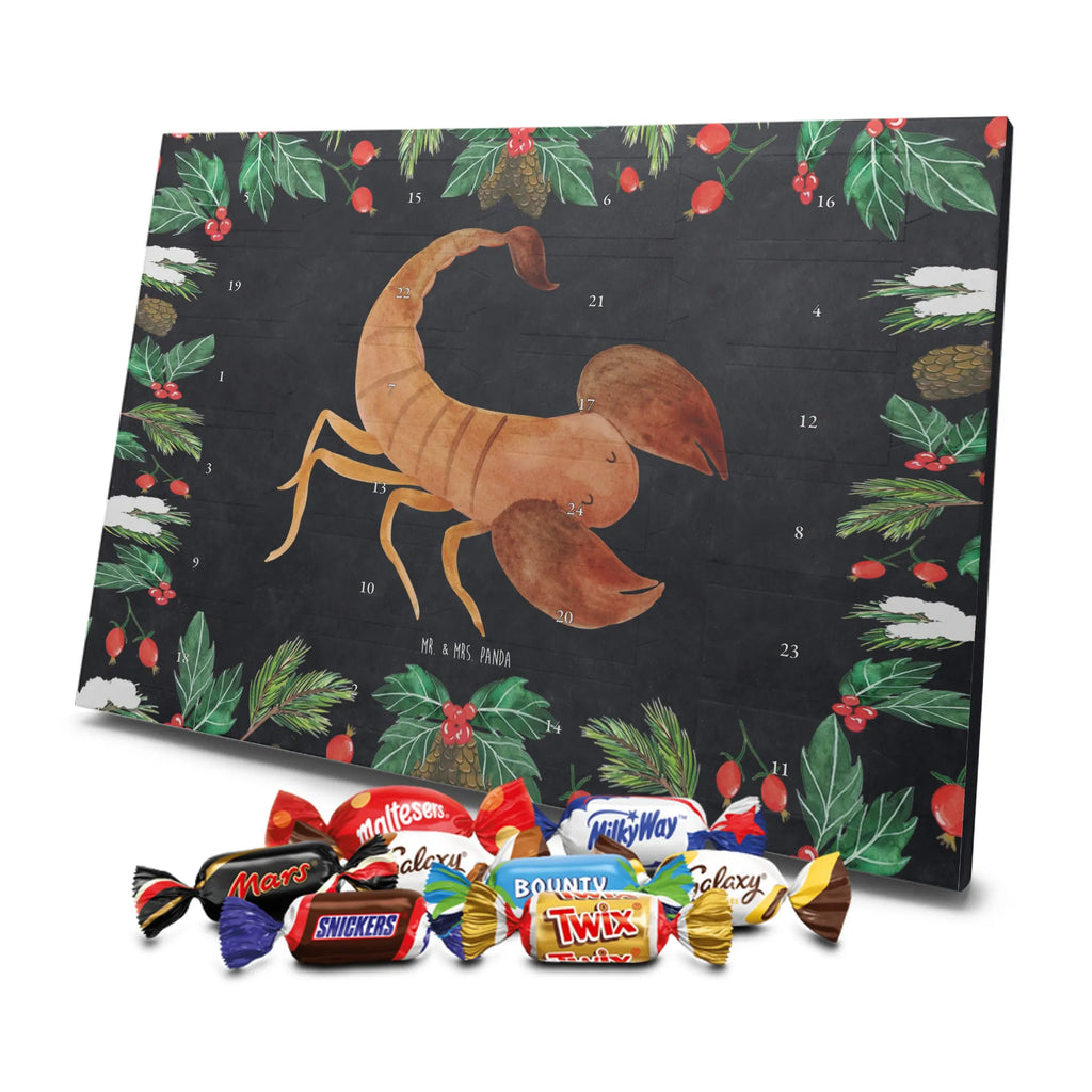 Chocolate advent calendar Star sign Scorpio date of birth, month of birth, constellations, birthdays, astrology, birthday october, scorpion gift, scorpion star sign, scorpions, gift october, birthday november, gift november