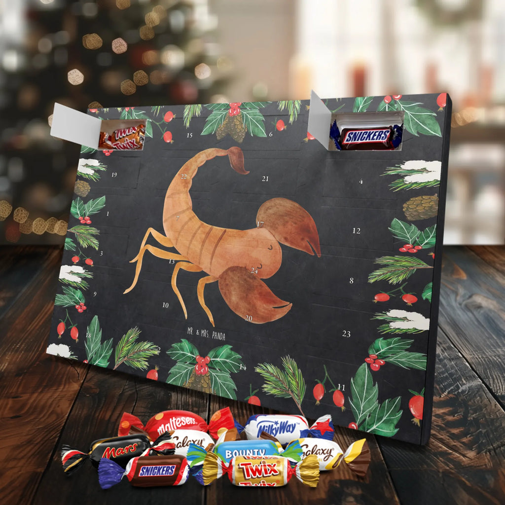 Chocolate advent calendar Star sign Scorpio date of birth, month of birth, constellations, birthdays, astrology, birthday october, scorpion gift, scorpion star sign, scorpions, gift october, birthday november, gift november