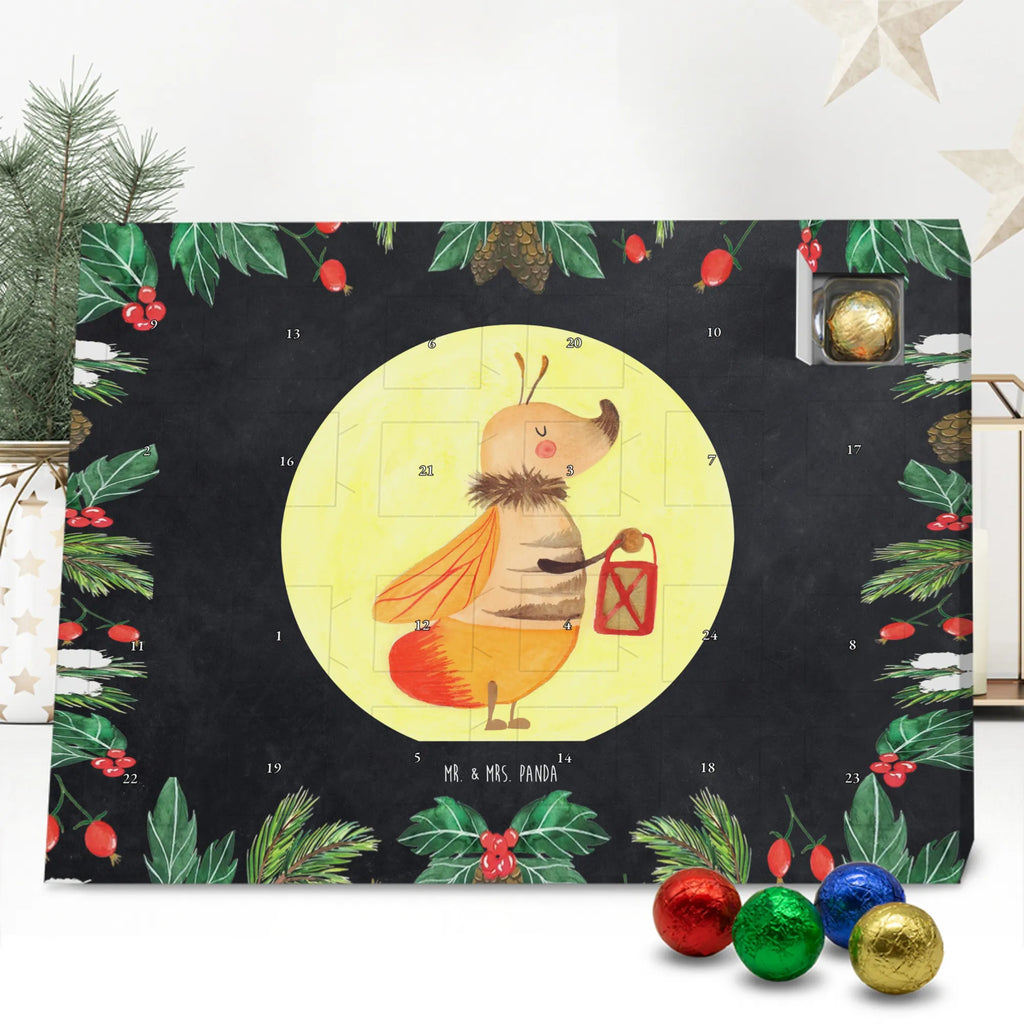 Chocolate advent calendar Firefly gift ideas, gifts, small animals, good mood, cute, funny sayings, cute animal motives, hand drawn, special gifts, card, animal lover, magic, glow, love saying, proof of love, anniversary, butterfly, glowworm, favourite person, marriage proposal