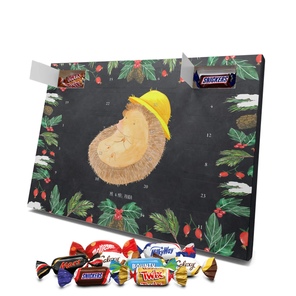 Chocolate advent calendar Hedgehog Pray gift ideas, gifts, small animals, good mood, cute, funny sayings, cute animal motives, hand drawn, special gifts, card, animal lover, pray, God, sun hat, enjoy, hedgehog with hat, gratitude, be grateful