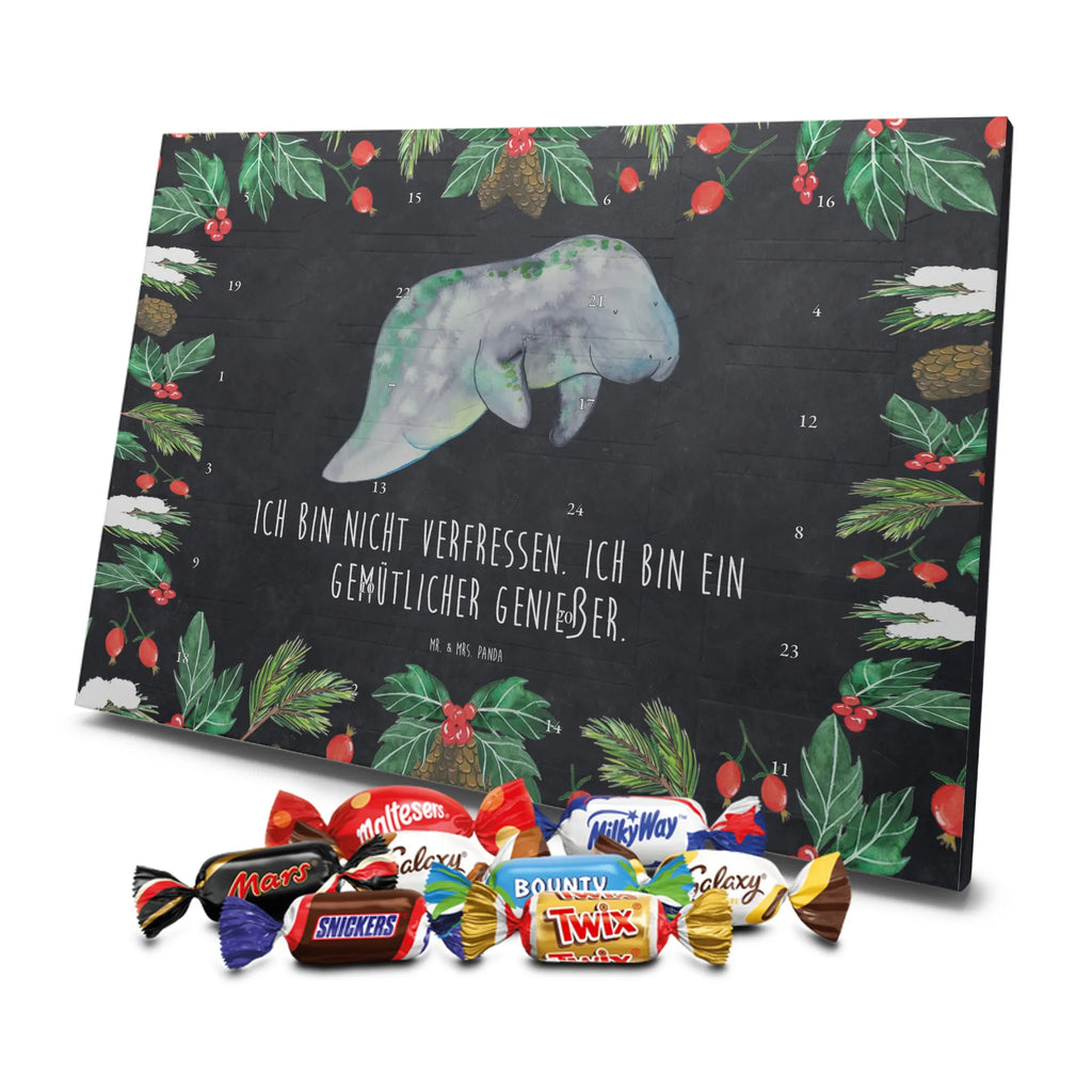 Chocolate advent calendar manatee Relax manatee, vacation, aquatic animals, deep sea, underwater animals, seafood fans, underwater world, seafood posters, seafood decoration, whale, reef, water world, lobster, sea urchin, gift ideas, shrimp, narwhal, corals, gifts for seafood lovers, platypus, crocodile, shells, Seafood, ocean, food, diet mania, sweets, diet, manatees, sugar, losing weight
