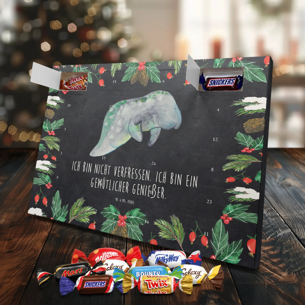 Chocolate advent calendar manatee Relax manatee, vacation, aquatic animals, deep sea, underwater animals, seafood fans, underwater world, seafood posters, seafood decoration, whale, reef, water world, lobster, sea urchin, gift ideas, shrimp, narwhal, corals, gifts for seafood lovers, platypus, crocodile, shells, Seafood, ocean, food, diet mania, sweets, diet, manatees, sugar, losing weight