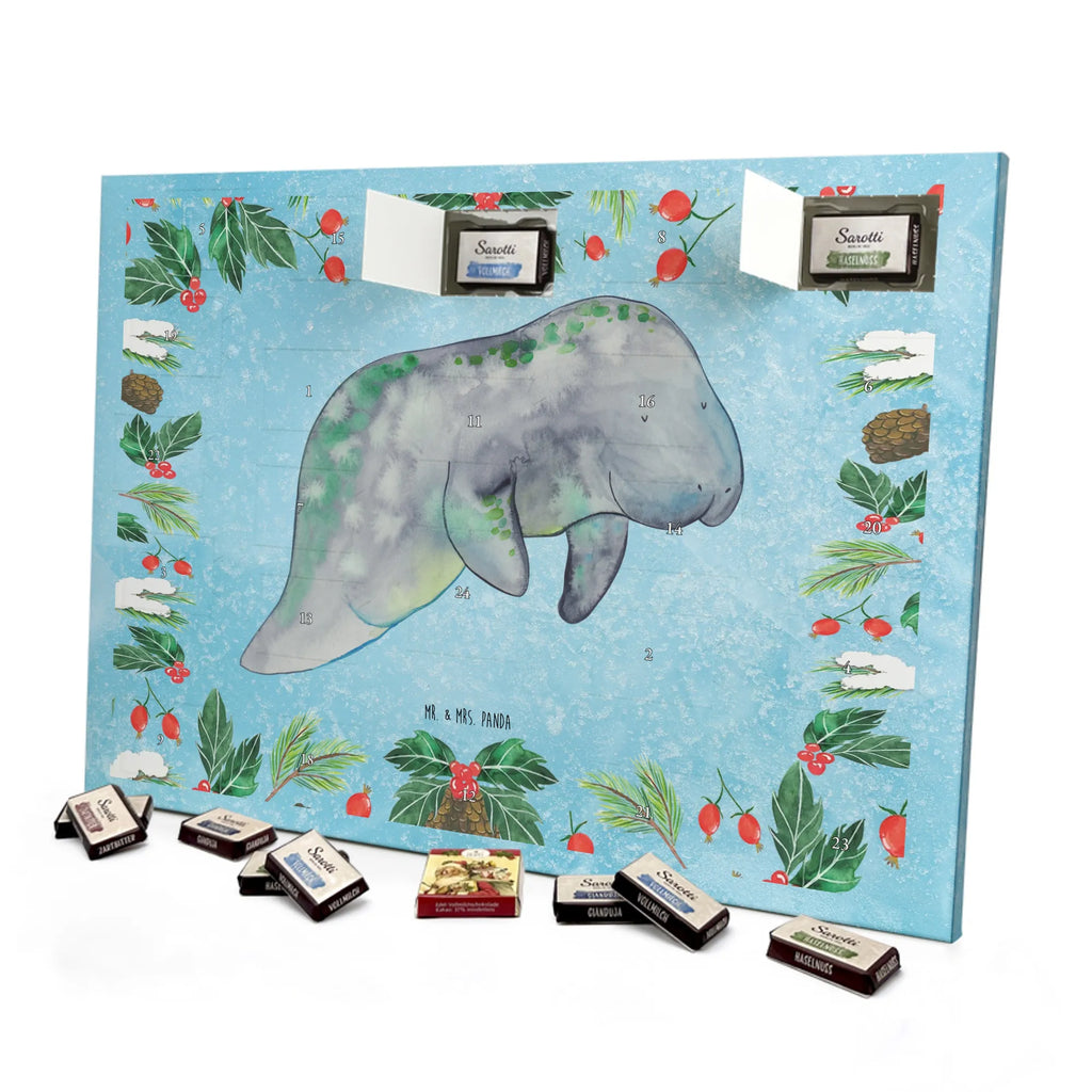 Chocolate advent calendar manatee Relax manatee, vacation, aquatic animals, deep sea, underwater animals, seafood fans, underwater world, seafood posters, seafood decoration, whale, reef, water world, lobster, sea urchin, gift ideas, shrimp, narwhal, corals, gifts for seafood lovers, platypus, crocodile, shells, Seafood, ocean, food, diet mania, sweets, diet, manatees, sugar, losing weight