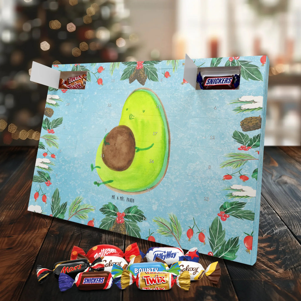 Chocolate advent calendar avocado Pipes vegetables, chubby, being fat, diet, losing weight, nutrition