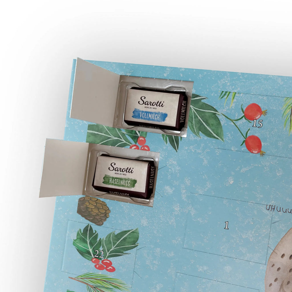 Chocolate advent calendar owls Love illustrated, nocturnal, romantic gift, gift ideas, birthday present, forest animal, bird, owl decor, Girlfriend gift, Pun funny, Owl decoration, Love saying, Wedding saying, Friend