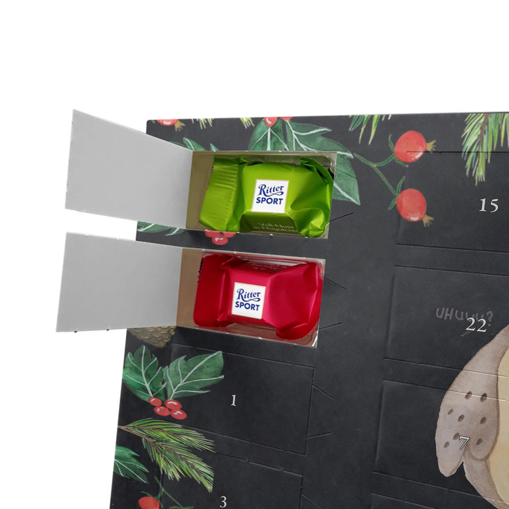 Chocolate advent calendar owls Love illustrated, nocturnal, romantic gift, gift ideas, birthday present, forest animal, bird, owl decor, Girlfriend gift, Pun funny, Owl decoration, Love saying, Wedding saying, Friend