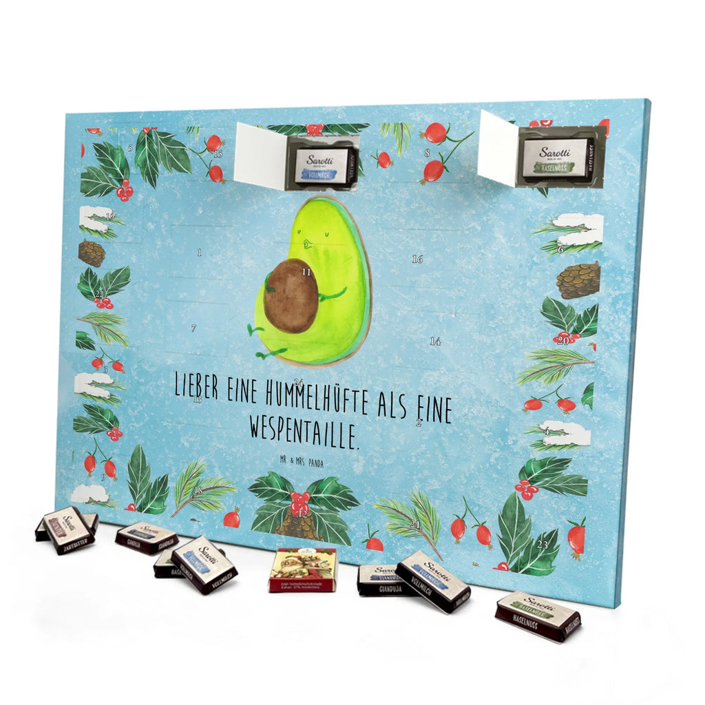 Chocolate advent calendar avocado Pipes vegetables, chubby, being fat, diet, losing weight, nutrition