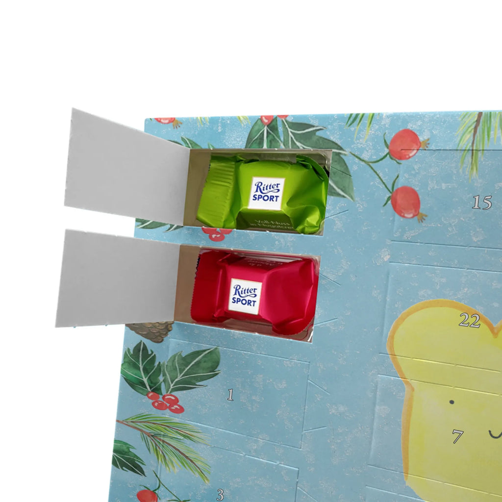 Chocolate advent calendar toast jam gift ideas, gifts, small animals, good mood, cute, funny sayings, cute animal motives, hand drawn, special gifts, card, animal lover, kitchen saying, kitchen decoration, cute postcard, breakfast invitation, jam, bread, sweet