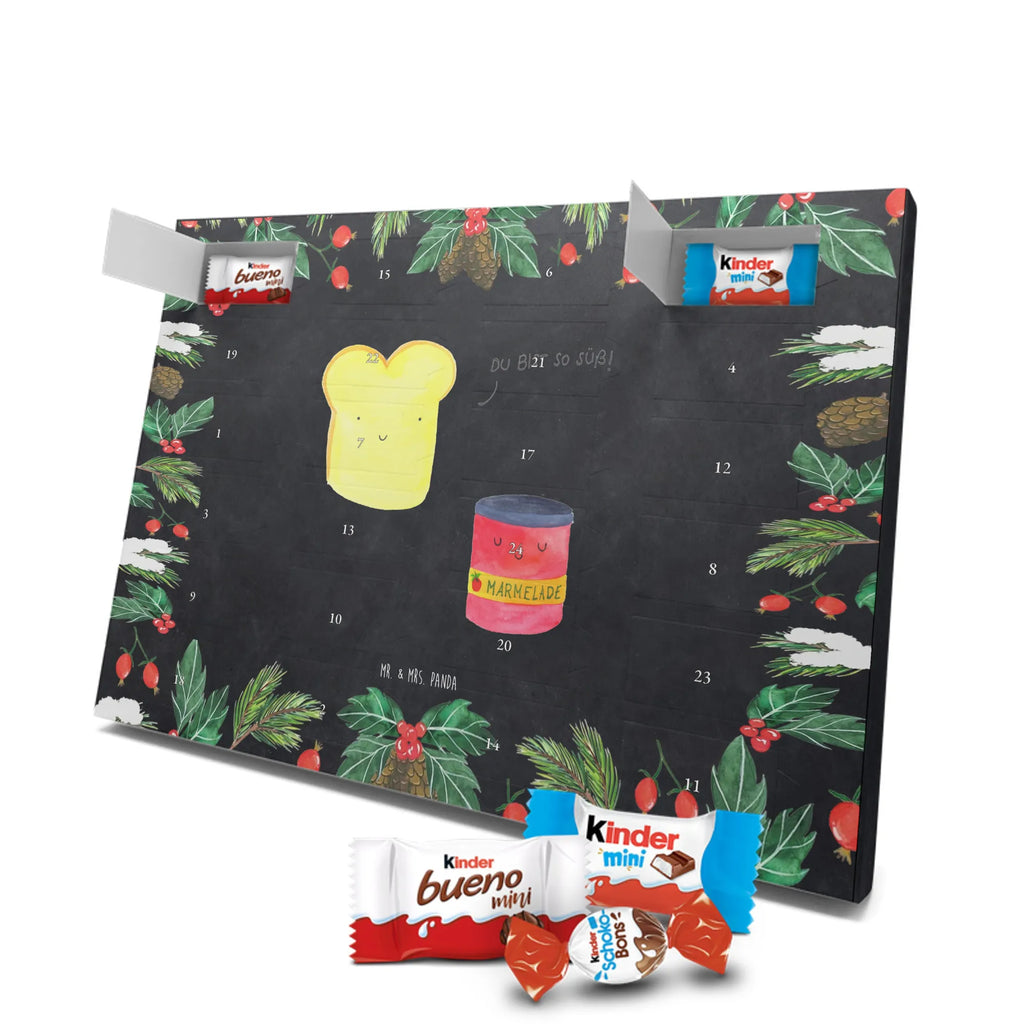 Chocolate advent calendar toast jam gift ideas, gifts, small animals, good mood, cute, funny sayings, cute animal motives, hand drawn, special gifts, card, animal lover, kitchen saying, kitchen decoration, cute postcard, breakfast invitation, jam, bread, sweet