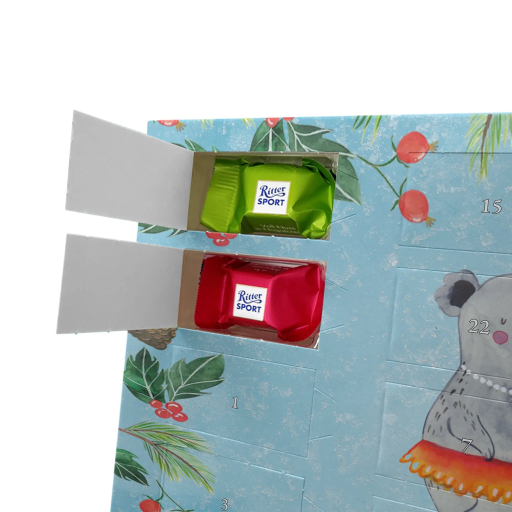 Chocolate advent calendar Koala Family Father's Day, Mother's Day, children, siblings, family life