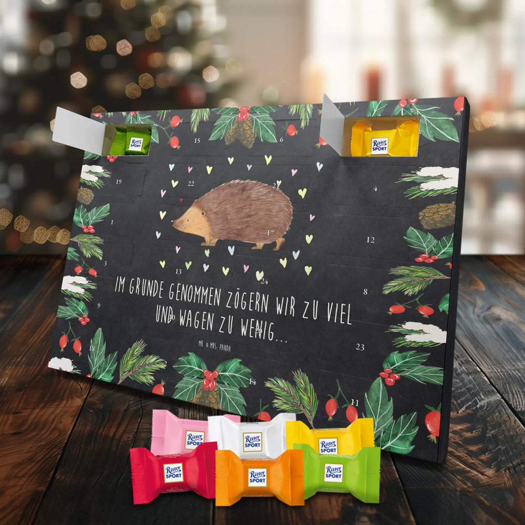 Chocolate advent calendar Hedgehog hearts gift ideas, gifts, small animals, good mood, cute, funny sayings, cute animal motives, hand drawn, special gifts, card, animal lover, kiss, heart, hearts, trust