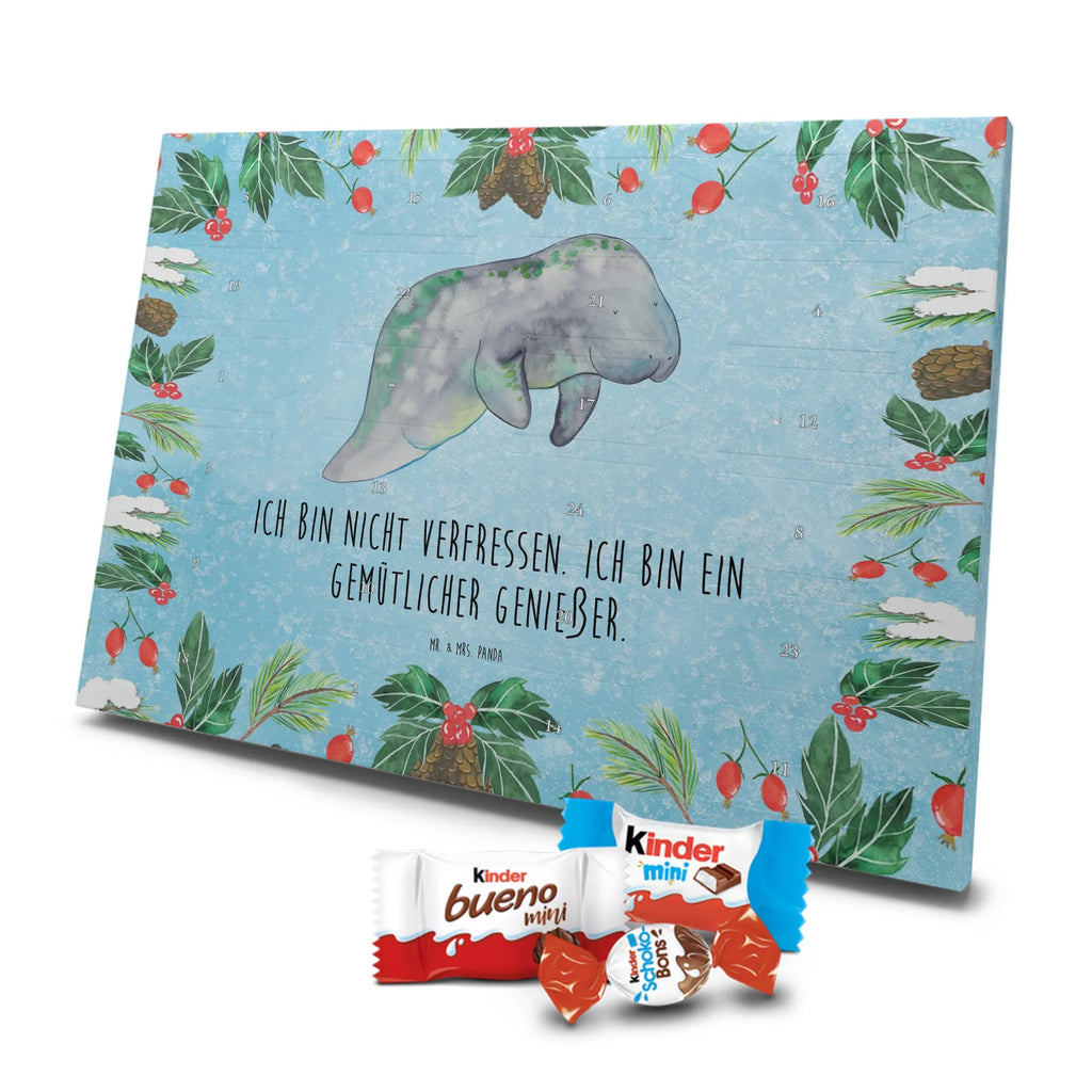Chocolate advent calendar manatee Relax manatee, vacation, aquatic animals, deep sea, underwater animals, seafood fans, underwater world, seafood posters, seafood decoration, whale, reef, water world, lobster, sea urchin, gift ideas, shrimp, narwhal, corals, gifts for seafood lovers, platypus, crocodile, shells, Seafood, ocean, food, diet mania, sweets, diet, manatees, sugar, losing weight