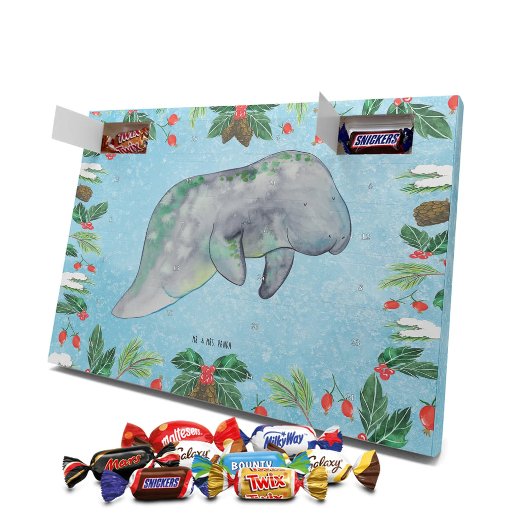 Chocolate advent calendar manatee Relax manatee, vacation, aquatic animals, deep sea, underwater animals, seafood fans, underwater world, seafood posters, seafood decoration, whale, reef, water world, lobster, sea urchin, gift ideas, shrimp, narwhal, corals, gifts for seafood lovers, platypus, crocodile, shells, Seafood, ocean, food, diet mania, sweets, diet, manatees, sugar, losing weight