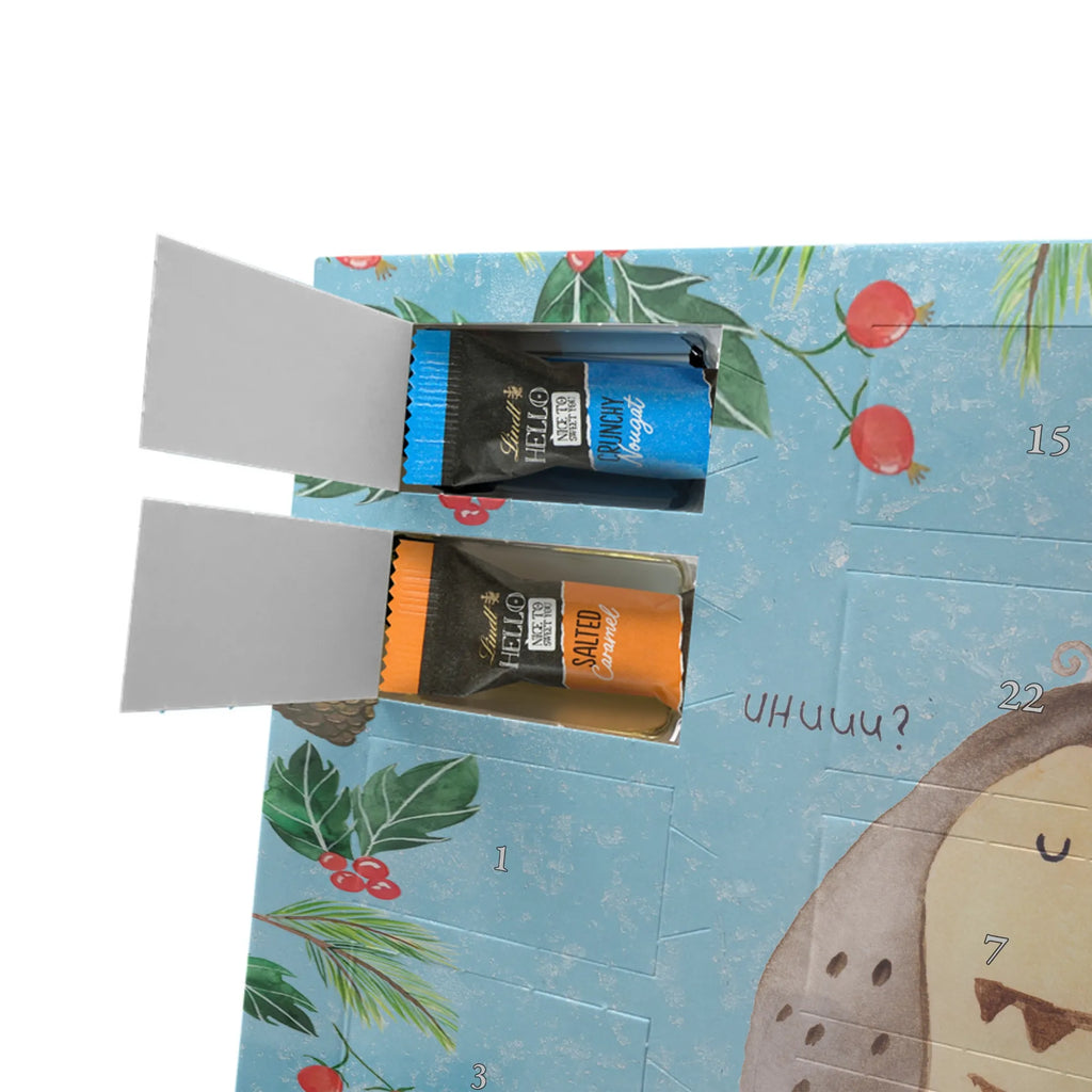 Chocolate advent calendar owls Love illustrated, nocturnal, romantic gift, gift ideas, birthday present, forest animal, bird, owl decor, Girlfriend gift, Pun funny, Owl decoration, Love saying, Wedding saying, Friend