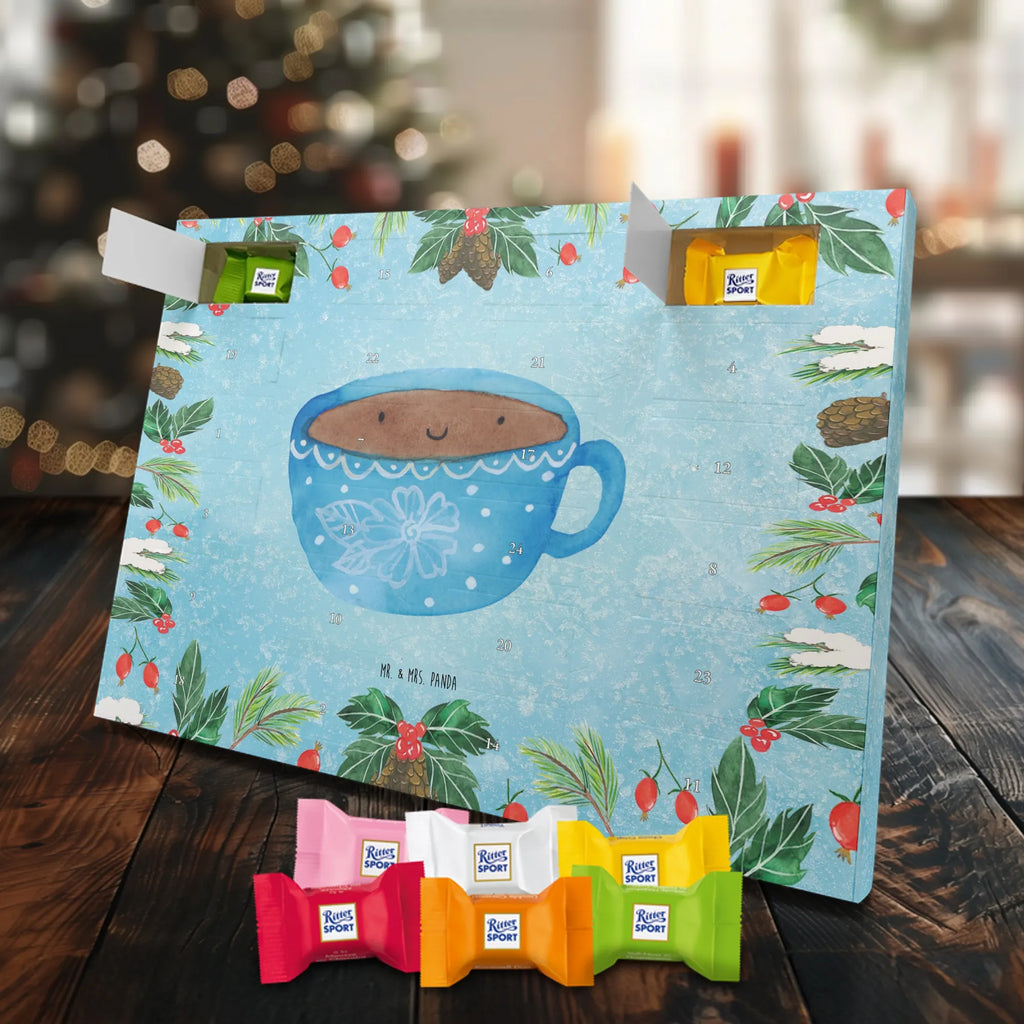 Chocolate advent calendar Coffee Cup gift ideas, gifts, small animals, good mood, cute, funny sayings, cute animal motives, hand drawn, special gifts, card, animal lover, pleasure, taste, cup
