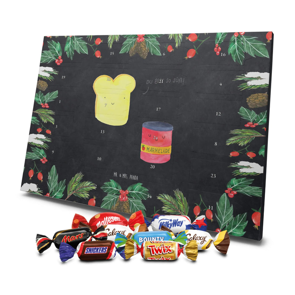 Chocolate advent calendar toast jam gift ideas, gifts, small animals, good mood, cute, funny sayings, cute animal motives, hand drawn, special gifts, card, animal lover, kitchen saying, kitchen decoration, cute postcard, breakfast invitation, jam, bread, sweet