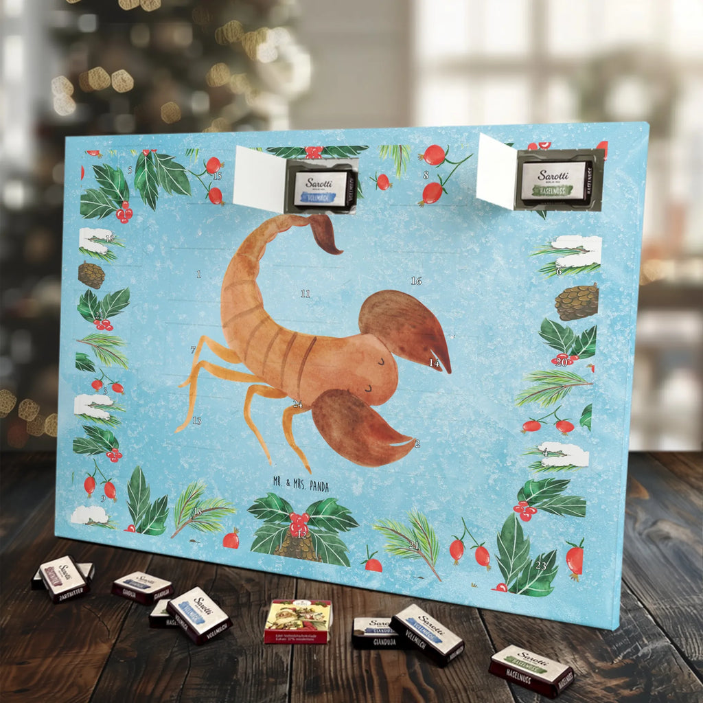 Chocolate advent calendar Star sign Scorpio date of birth, month of birth, constellations, birthdays, astrology, birthday october, scorpion gift, scorpion star sign, scorpions, gift october, birthday november, gift november