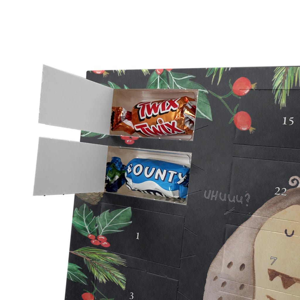 Chocolate advent calendar owls Love illustrated, nocturnal, romantic gift, gift ideas, birthday present, forest animal, bird, owl decor, Girlfriend gift, Pun funny, Owl decoration, Love saying, Wedding saying, Friend