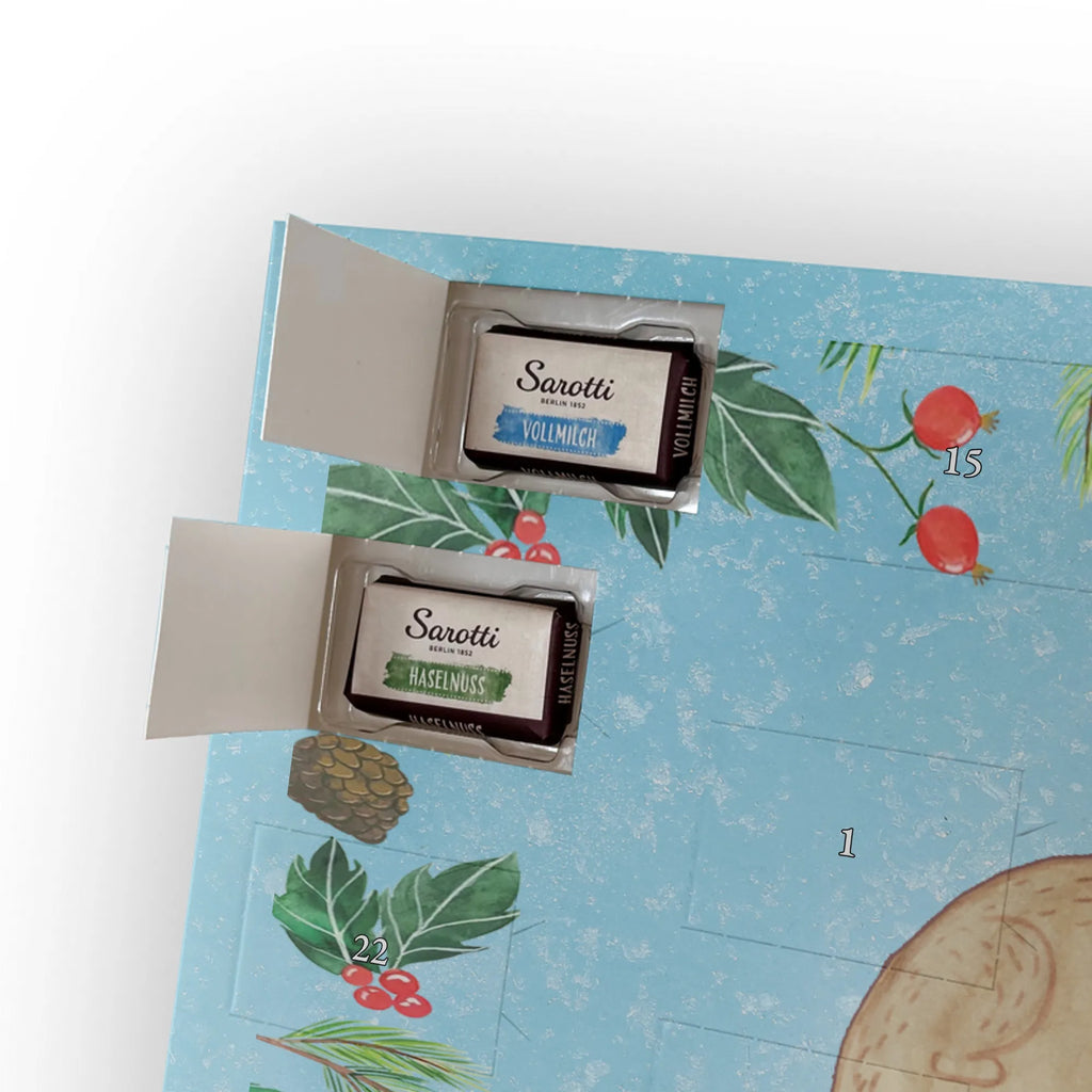 Chocolate advent calendar otter holding hands mammal, predator, gifts for people in love, gift ideas for animal lovers, animal, aquatic animal, marten, otter gifts, water mammal, water, water animal, sea otter, animal lover, European otter, baby otter, Otter Sea Otter Lake Otter