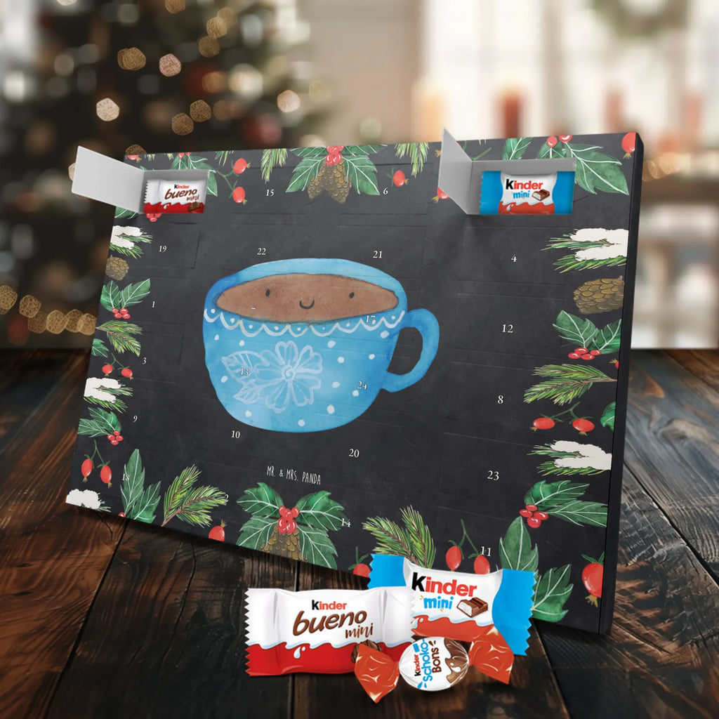 Chocolate advent calendar Coffee Cup gift ideas, gifts, small animals, good mood, cute, funny sayings, cute animal motives, hand drawn, special gifts, card, animal lover, pleasure, taste, cup
