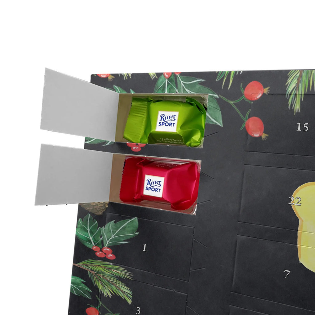 Chocolate advent calendar toast jam gift ideas, gifts, small animals, good mood, cute, funny sayings, cute animal motives, hand drawn, special gifts, card, animal lover, kitchen saying, kitchen decoration, cute postcard, breakfast invitation, jam, bread, sweet