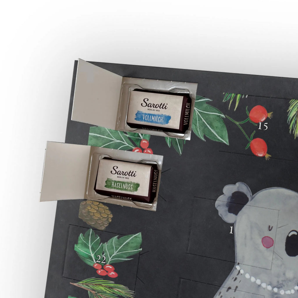 Chocolate advent calendar Koala Family Father's Day, Mother's Day, children, siblings, family life
