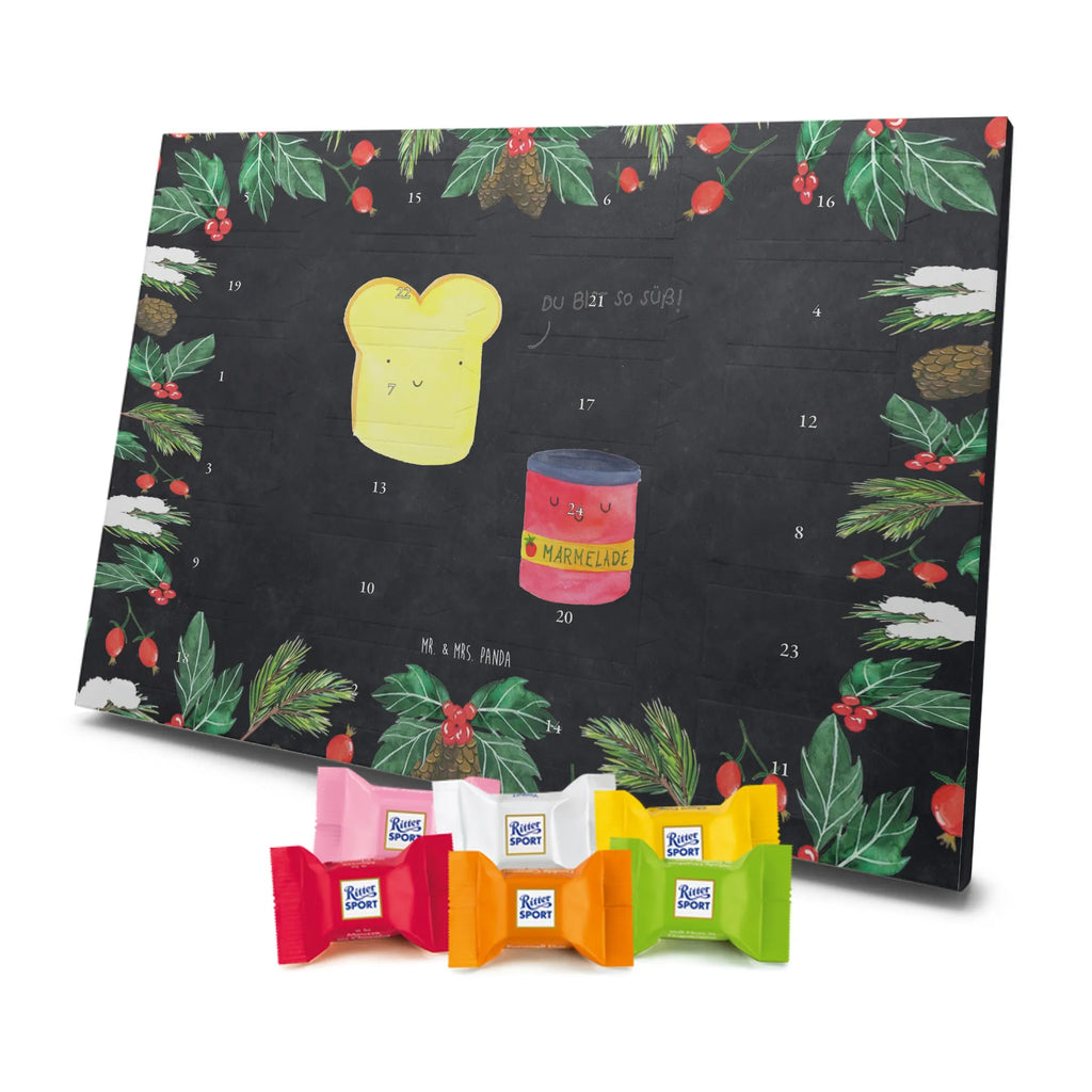 Chocolate advent calendar toast jam gift ideas, gifts, small animals, good mood, cute, funny sayings, cute animal motives, hand drawn, special gifts, card, animal lover, kitchen saying, kitchen decoration, cute postcard, breakfast invitation, jam, bread, sweet