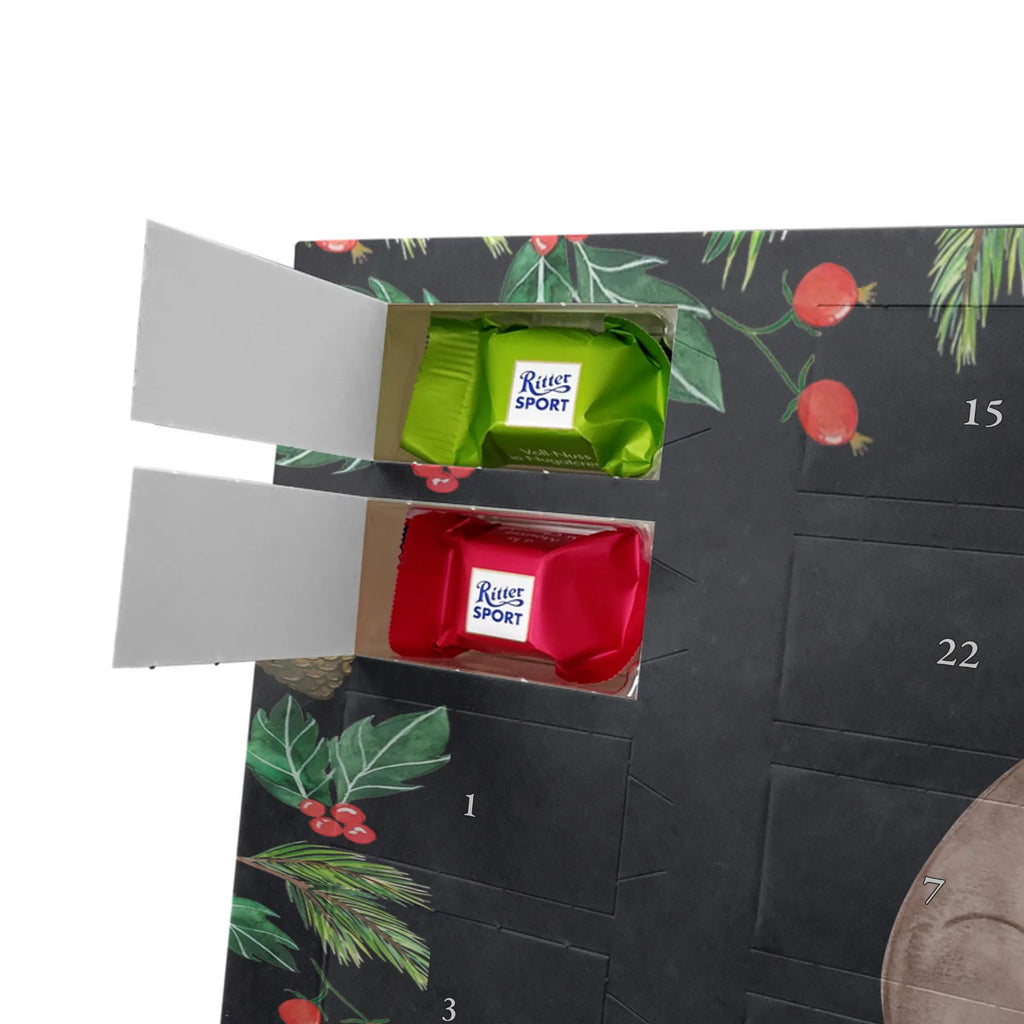 Chocolate advent calendar otter Embrace mammal, predator, gifts for people in love, gift ideas for animal lovers, animal, aquatic animal, marten, otter gifts, water mammal, water, water animal, sea otter, animal lover, European otter, baby otter, Otter Sea Otter Lake Otter