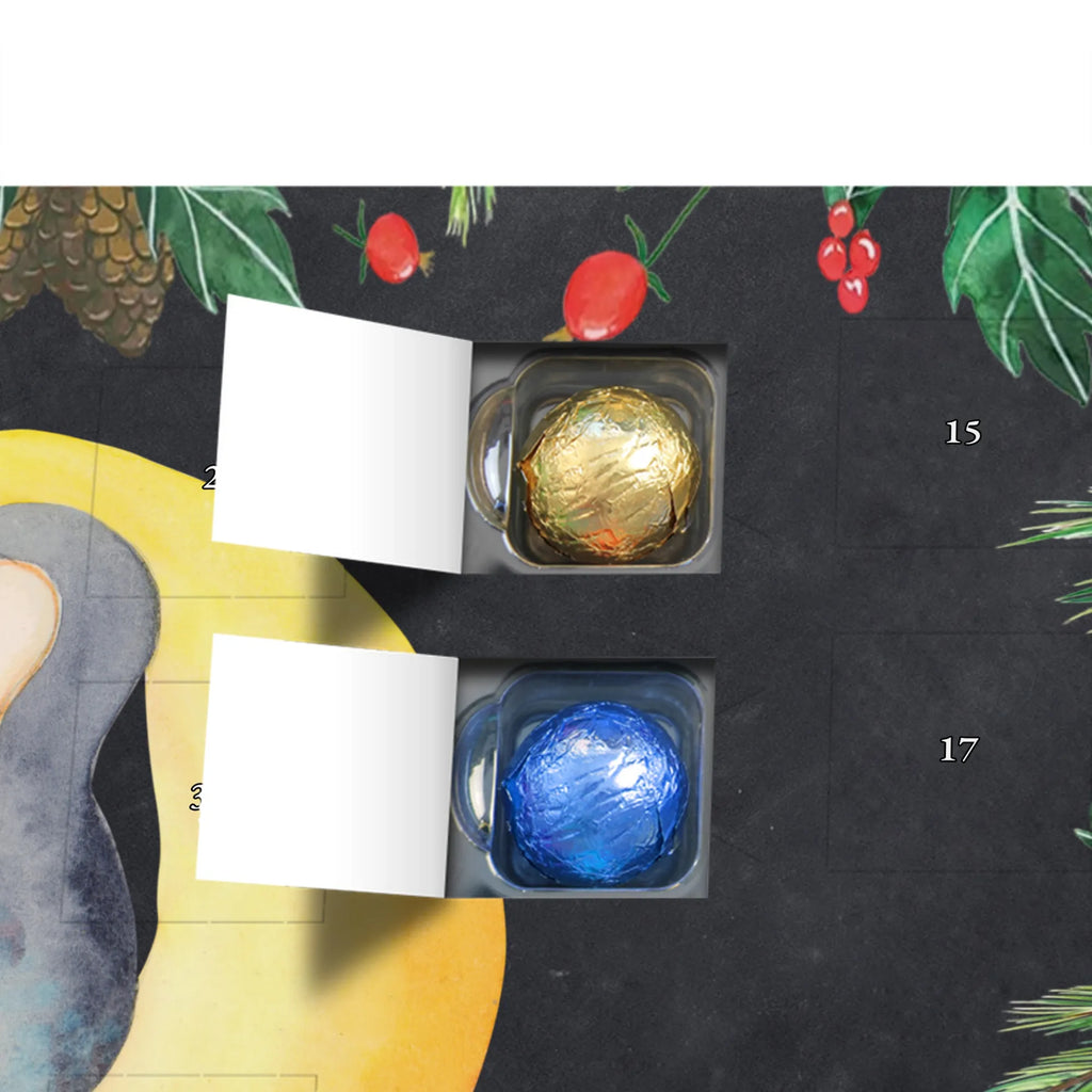 Chocolate advent calendar Penguin moon North Pole, Penguins, bedroom, night's rest, falling asleep, insomnia, guest room, sleep, penguins, saying