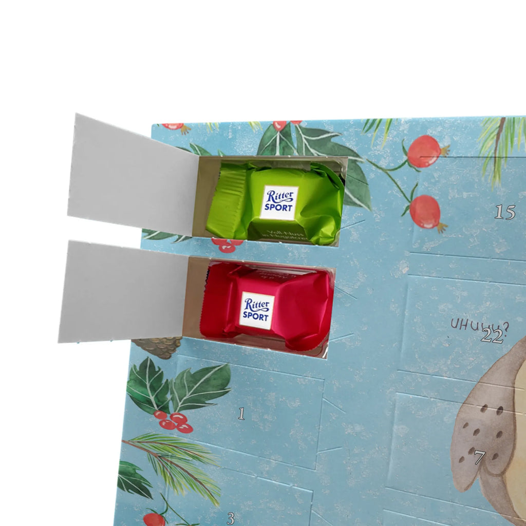 Chocolate advent calendar owls Love illustrated, nocturnal, romantic gift, gift ideas, birthday present, forest animal, bird, owl decor, Girlfriend gift, Pun funny, Owl decoration, Love saying, Wedding saying, Friend